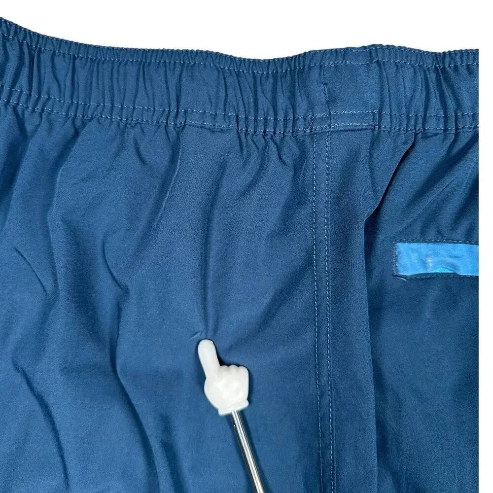 Fair Harbor Swim Trunks Mens XL Blue Lined Beach Bathing Suit Beach Pool Shorts